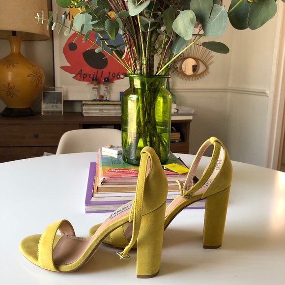 Steve Madden Suede 4" Block Heels - Picture 5 of 6